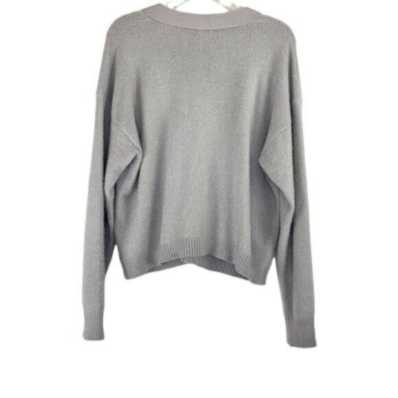 Joie Super Soft Grey Cardigan Button Front - Picture 5 of 5